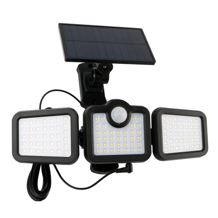 Lampă solară LED Forever Light SUNARI FLS-04 108*SMD PIR 10W 800lm 6000K 2400mAh Li-Ion [6]