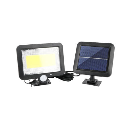 ELECTRICE - Lampă solară LED Forever Light SUNARI FLS-06 COB PIR 8W 600lm 6000K 1800mAh Li-Ion