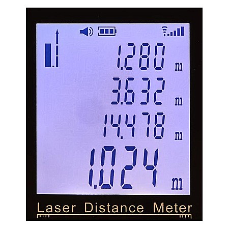 Telemetru digital, Kraft&Dele, cu laser, 0,05 - 40 m, ±1,5 mm [4]