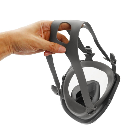 Masca de protectie pentru fata Kraft&Dele KD10031, cu 2 filtre gaz si 6 filtre antipraf, marimea M [4]