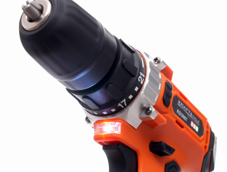 Mașină de găurit cu baterie 20V 2×1.5Ah + biți  KD3067 [9]