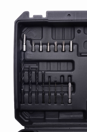 Mașină de găurit cu baterie 20V 2×1.5Ah + biți  KD3067 [12]