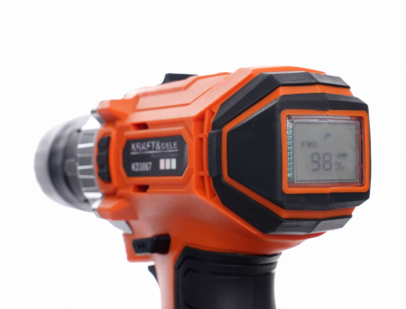 Mașină de găurit cu baterie 20V 2×1.5Ah + biți  KD3067 [3]