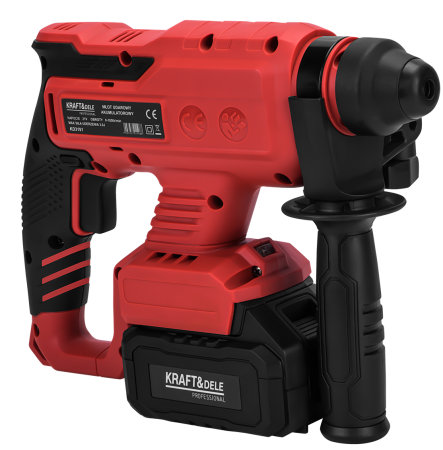 Mașină de găurit cu percuție fără fir 21V 3J FĂRĂ PERII 2 x 4Ah KD3191 [6]