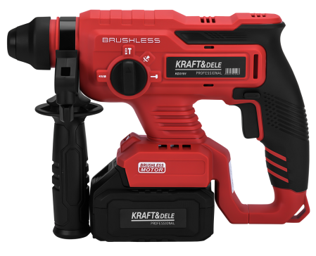 Mașină de găurit cu percuție fără fir 21V 3J FĂRĂ PERII 2 x 4Ah KD3191 [5]