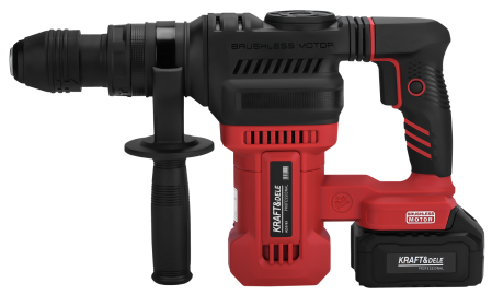 Mașină de găurit cu percuție fără fir 21V 7.5J FĂRĂ PERII 2 x 4Ah KD3193 [3]