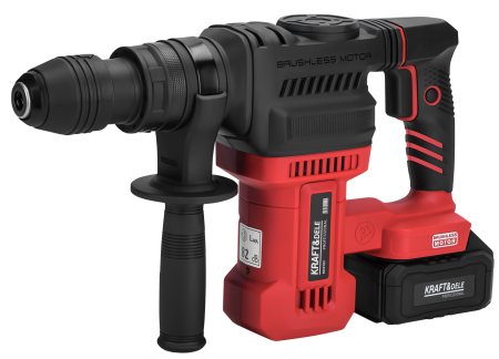 Bormasina - Mașină de găurit cu percuție fără fir 21V 7.5J FĂRĂ PERII 2 x 4Ah KD3193