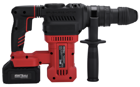 Mașină de găurit cu percuție fără fir 21V 7.5J FĂRĂ PERII 2 x 4Ah KD3193 [1]