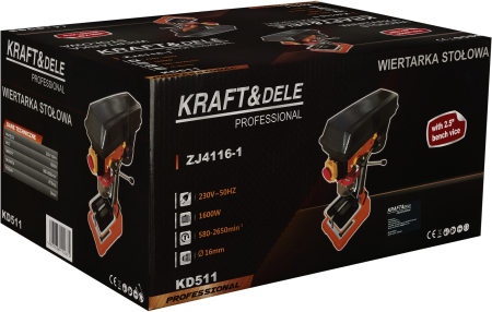 Mașină de găurit de banc KD511 de 1600 W [12]