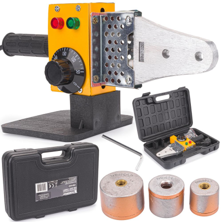 MAȘINĂ DE SUDAT ȚEVI PVC PP 1500W 3 FILAMENTE 20-32MM PM-ZGP-1500T1 [11]