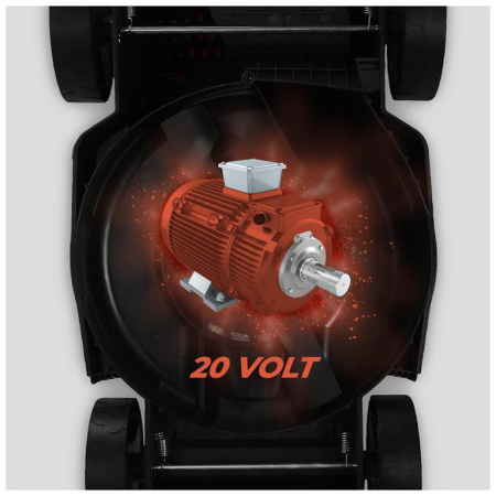 Mașină de tuns iarba fără fir 20V 6Ah 30L KD5410 [9]