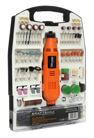 PRELUCRARE LEMN ȘI METAL - Mini polizor 270W,235 bucati  KD10245