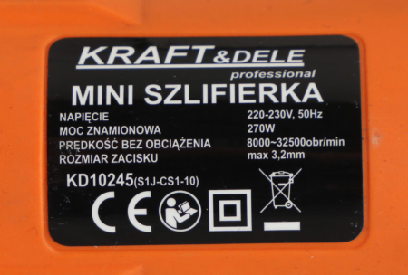 Mini polizor 270W,235 bucati  KD10245 [9]