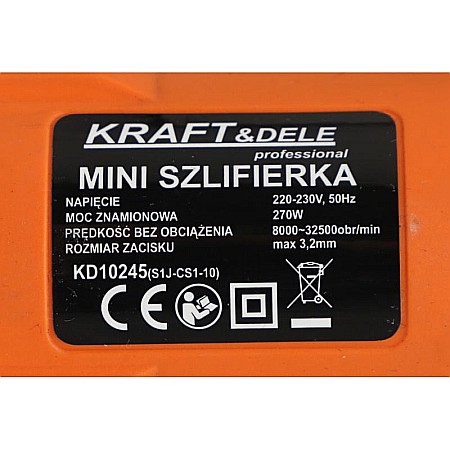 Mini polizor 270W,235 bucati  KD10245 [2]