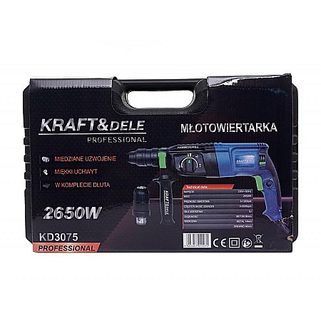 Bormasina cu ciocan, 2650w [1]