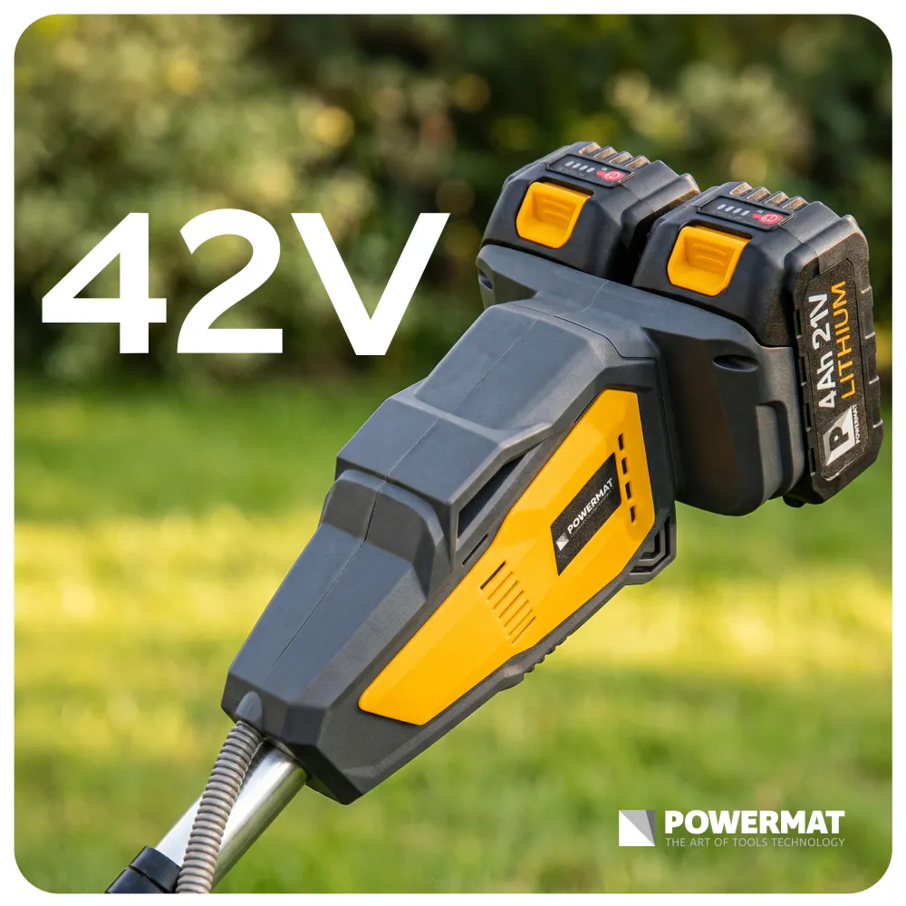 Motocoasa cu acumulator PM-KSAK-42VM, 4 Ah, Powermat PM1513 [7]