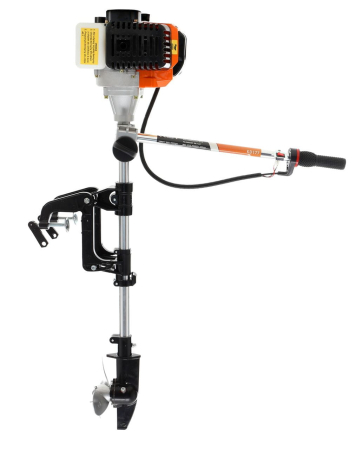 Diverse accesorii - Motor termic barca 2 timpi 4,3 KW / 5.8 CP cisma lunga KraftProfesional KD177