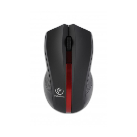 ACCESORII IT - Mouse wireless Rebeltec Galaxy negru/roșu