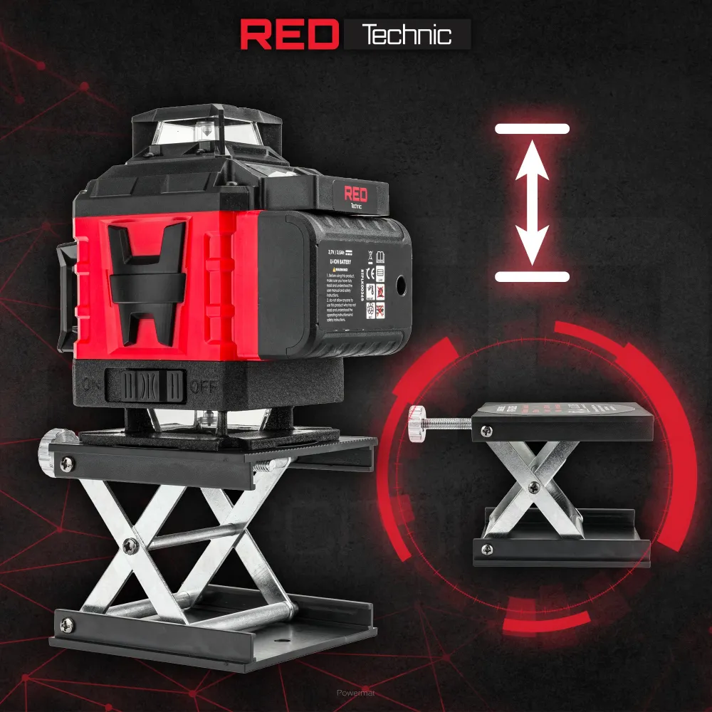 Nivela laser 4D 360, verde, Red Technic RTPLK0036 [6]