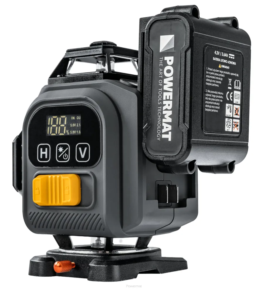 NIVELĂ LASER GREEN CROSS AUTONIVELANTĂ 4D 360° 16 LINII PM-PLK-4DM3 [6]