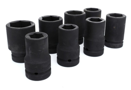 PACHET: CHEIE DE IMPACT PNEUMATICĂ 1" 5500Nm + CUTIE + 2 chei tubulare KD5781 + Set de chei tubulare de impact cu 8 piese KD10216 [21]