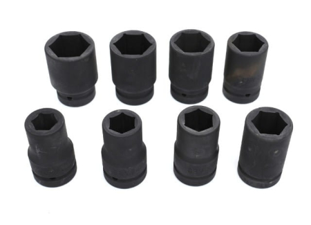 PACHET: CHEIE DE IMPACT PNEUMATICĂ 1" 5500Nm + CUTIE + 2 chei tubulare KD5781 + Set de chei tubulare de impact cu 8 piese KD10216 [24]