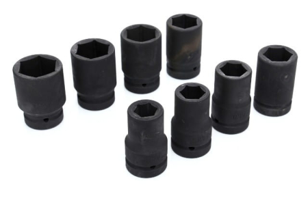 PACHET: CHEIE DE IMPACT PNEUMATICĂ 1" 5500Nm + CUTIE + 2 chei tubulare KD5781 + Set de chei tubulare de impact cu 8 piese KD10216 [25]