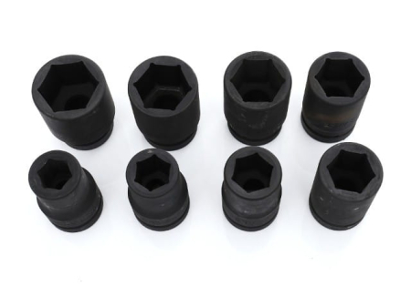 PACHET: CHEIE DE IMPACT PNEUMATICĂ 1" 5500Nm + CUTIE + 2 chei tubulare KD5781 + Set de chei tubulare de impact cu 8 piese KD10216 [22]