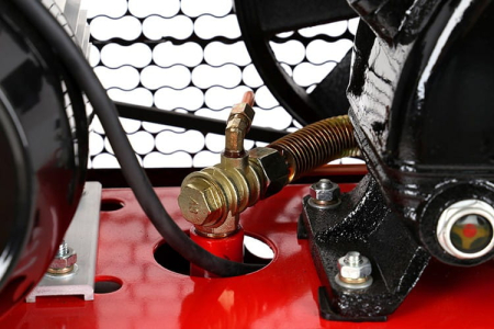 PACHET:Compresor de ulei 50L 2.8kW / 8bar 2 pistoane KD403 + Furtun aer compresor retractabil 20m cu bobina rola automata tambur KD1461 + ULEI DE COMPRESOR 1000ML Nr. 853+ Set kit accesorii pneumatice [18]