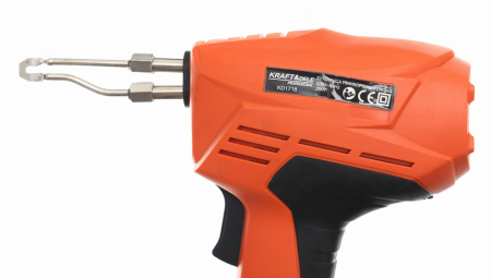 Pistol de lipit cu geanta de transport 200W LED KD1718 Kraftdele [11]