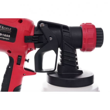 Pistol de vopsit - Pistol de vopsit 450W 1000 ml, Kraft&Dele KD1655