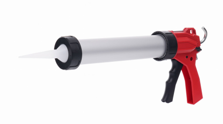 Pistol pentru silicon, Kraft&Dele, 400 ml, aluminiu, KD10721 [6]
