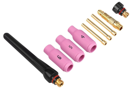 Pistolet torta cablu sudura TIG LIFT 4m + accesorii (KD3550) [4]