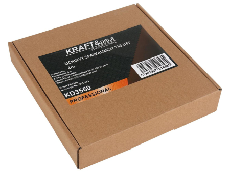 Pistolet torta cablu sudura TIG LIFT 4m + accesorii (KD3550) [1]