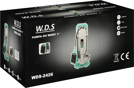 Pompa submersibila cu plutitor, 2200 W, 1", 15000 l / h, Kraft&Dele WDS2426 [1]