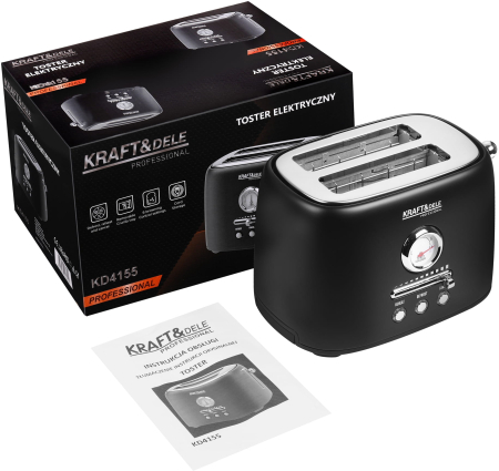 Prăjitor de pâine electric de 1000 W KD4155 [1]