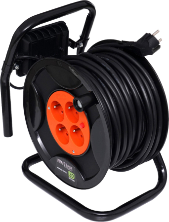 Prelungitor pe tambur de plastic 30m + LED KD4037 [7]