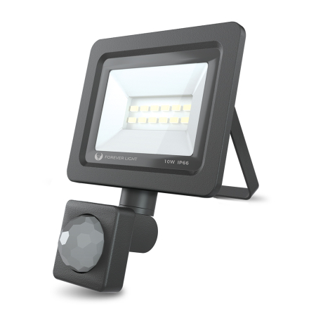 Proiector LED PROXIM II 10W |6000K| cu senzor PIR IP66 Forever Light [1]