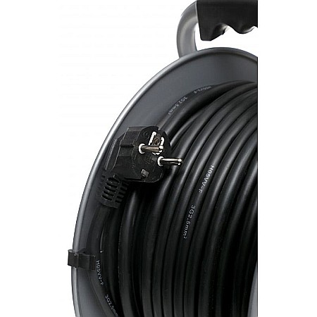 Cablu prelungitor electric pe tambur, pentru exterior, 30m, 3 X 2.5mm [4]