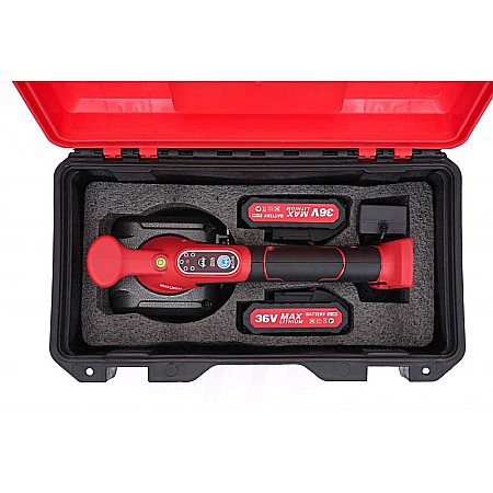 Ventuza vibranta electrica pe baterie 2x2ah vibrator  nivelare placi [2]