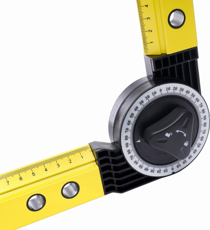 Raportor de construcții, nivelă, busolă 3 în 1 KD10442 [5]