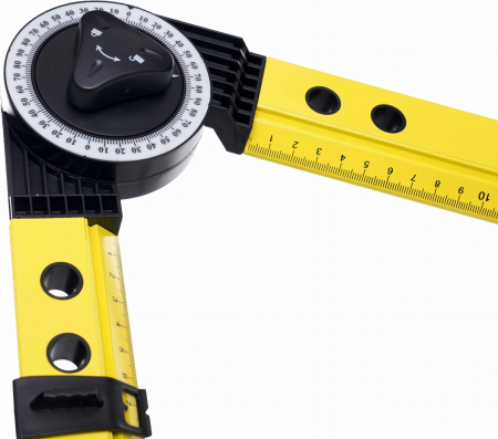 Raportor de construcții, nivelă, busolă 3 în 1 KD10442 [6]