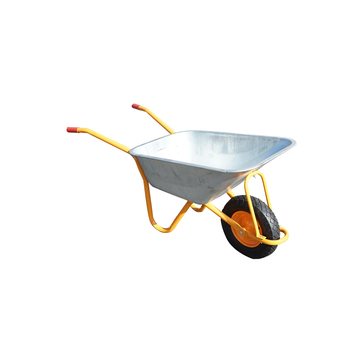 Roaba metalica cu intarituri si roata din metal 85L 875x595x275mm Thor [5]