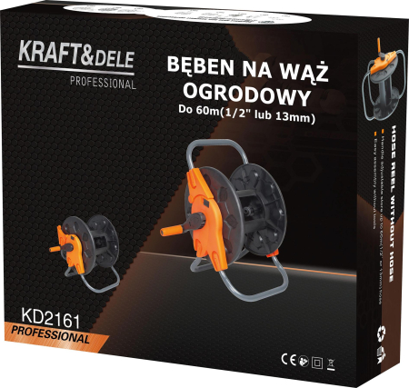 Rolă pentru furtun de grădină până la 60 m KD2161 [11]