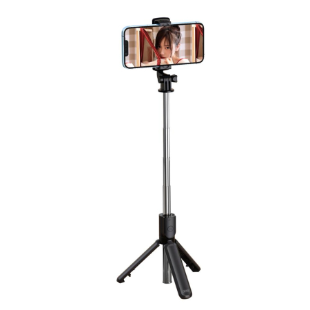 Selfie Stick XO cu trepied Bluetooth SS09 negru 64cm [5]