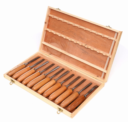 Set 12 dalti cu maner lemn (KD11775) [6]