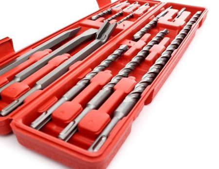 Set 9 burghie, S4 + 3 dalti SDS+, KD10206 [3]