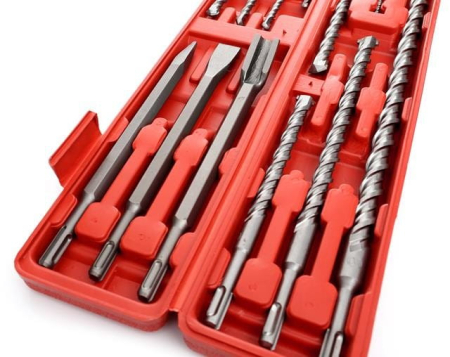 Set 9 burghie, S4 + 3 dalti SDS+, KD10206 [5]