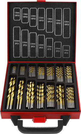 Prelucrare metal - Set burghie metalice 1-10 mm 99 buc KD5967
