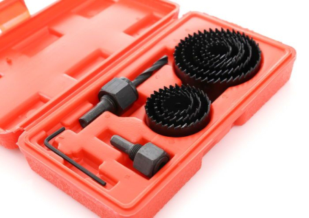Set carote pentru lemn, 11 buc 19-64mm, KD10278, Kraft&Dele [6]